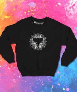 Mandala Circle African Elephant Sweatshirt
