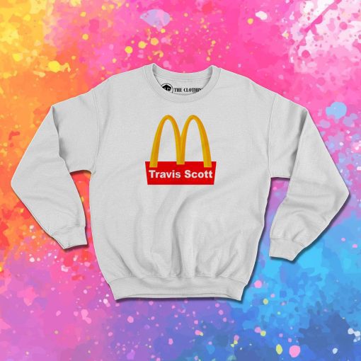 Mcd Travis Scott New Collaboration Sweatshirt