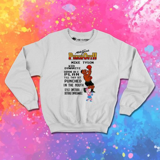 Mike Tyson Punchout In The Mouth Sweatshirt