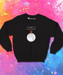 Moon Location Sweatshirt