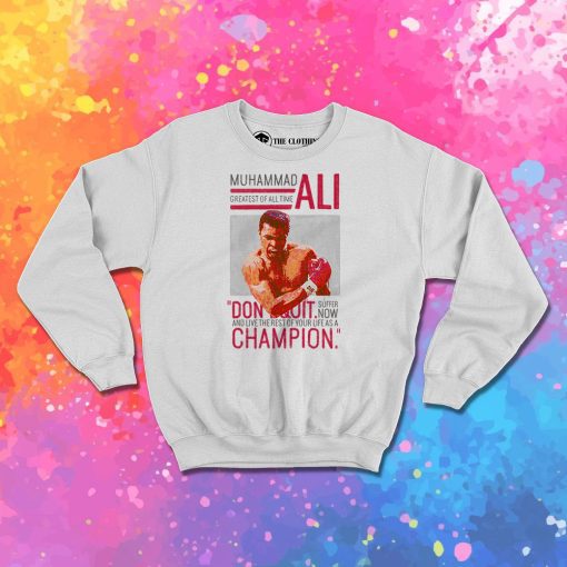 Muhammad Ali Goat Sweatshirt