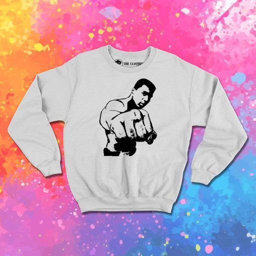 Muhammad Ali Poster Sweatshirt