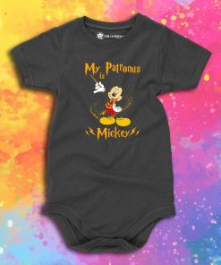 My Patronus Is Mickey Disney Baby Onesie
