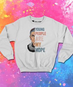 New Ruth Bader Ginsburg Young People Sweatshirt