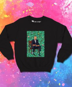 Obama Portraits Blend Paint Sweatshirt