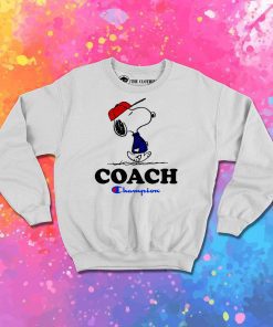 Peanuts Snoopy Coach Champion Sweatshirt