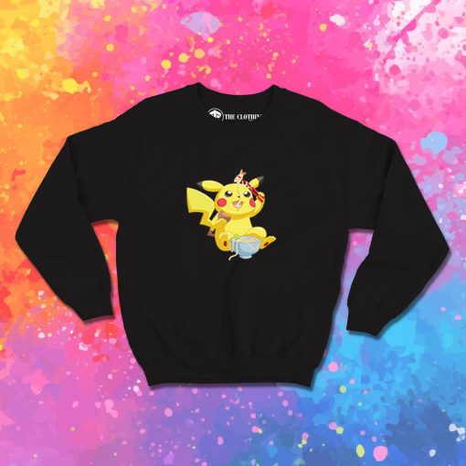 Pikachu Eating Ramen Sweatshirt