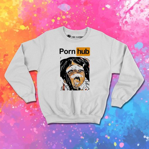 Pornhub Anime Girl Ahegao Japan Sweatshirt