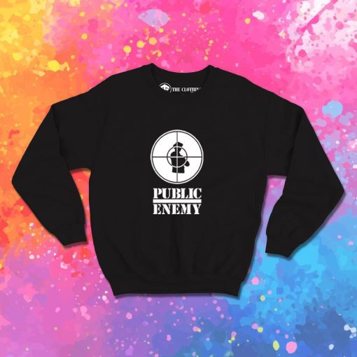 Public Enemy Logo Music Rap Sweatshirt