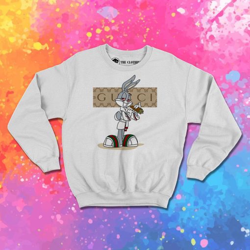 Rabbit Bugs Gucci Parody Sweatshirt