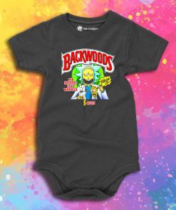 Rick Morty Backwoods All Natural Leaf Baby Onesie