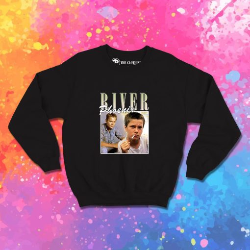River Phoenix Vintage Retro Sweatshirt