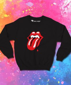 Rolling Stones Vampire Logo Sweatshirt