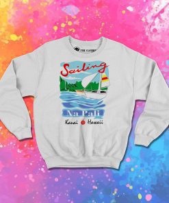 Sailing Na Pali Hawaii Sweatshirt