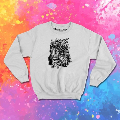 Samurai Tiger Sweatshirt