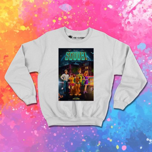 Scooby Doo Scoob Poster Sweatshirt