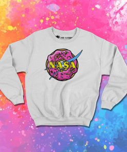 Simpsons Donut Nasa Symbol Sweatshirt