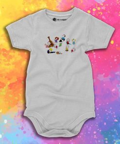 Snoopy Charlie Brown Christmas Dance Baby Onesie
