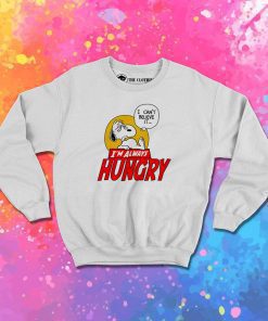 Snoopy Fell So Hungry Sweatshirt