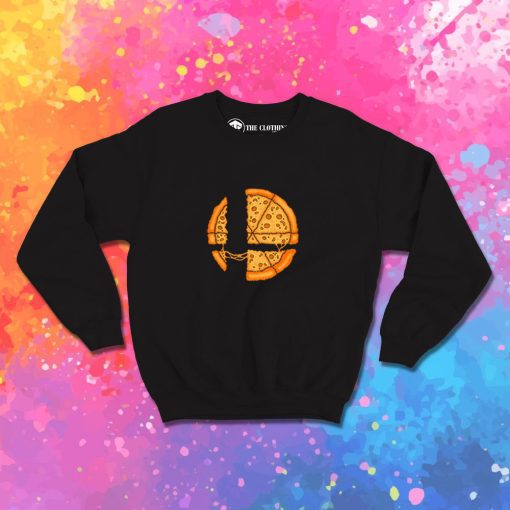 Super Smash Bros Pizza Sweatshirt