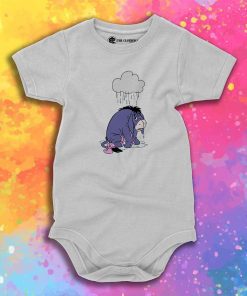 Winnie The Pooh Rainy Sad Eeyore Baby Onesie