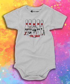 bowling pins Baby Onesie