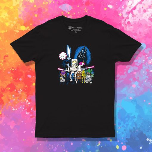 Adventure Time Star Wars Authentic T Shirt
