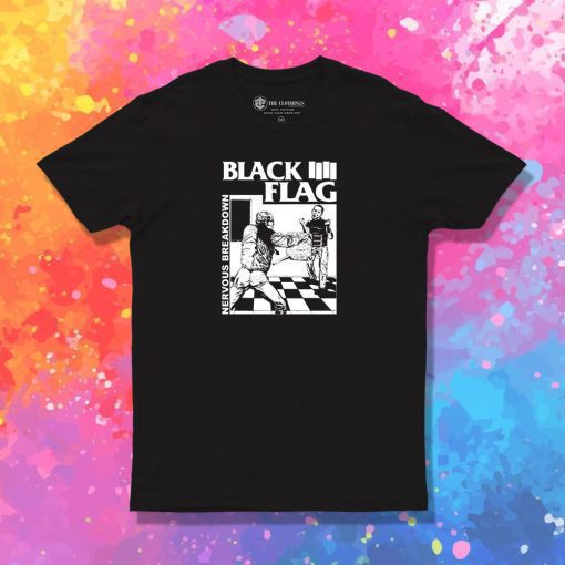 Black Flag Nervous Breakdown T Shirt
