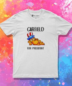 Garfield For President Parody T Shirt