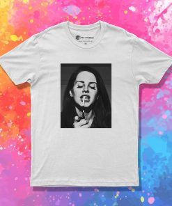 Lana Del Rey Bad Girl Smoke T Shirt
