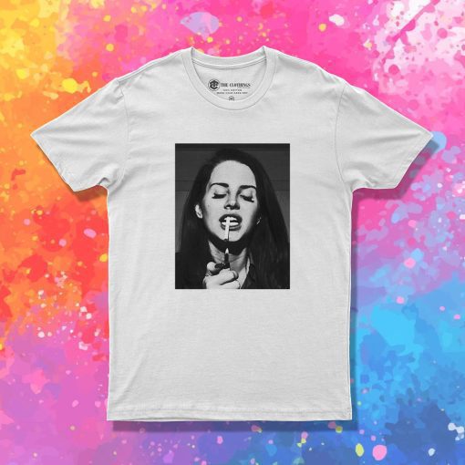 Lana Del Rey Bad Girl Smoke T Shirt