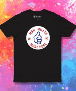 Mac Miller Most Dope Circle T Shirt