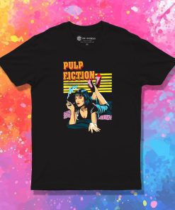 Pulp Fiction Uma Thurman Fashionable T Shirt