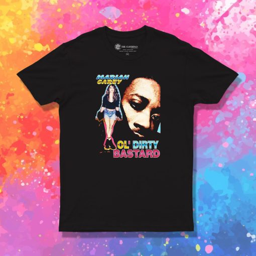 Retro Mariah Carey X Ol Dirty Bastard T Shirt
