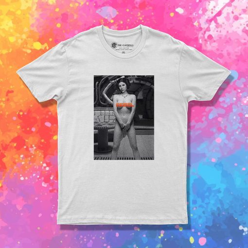 Sexy Rebel Princess Slave Leia Star wars T Shirt