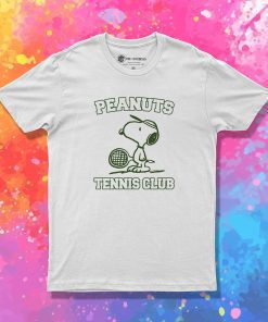 Snoopy Tennis Club T Shirt