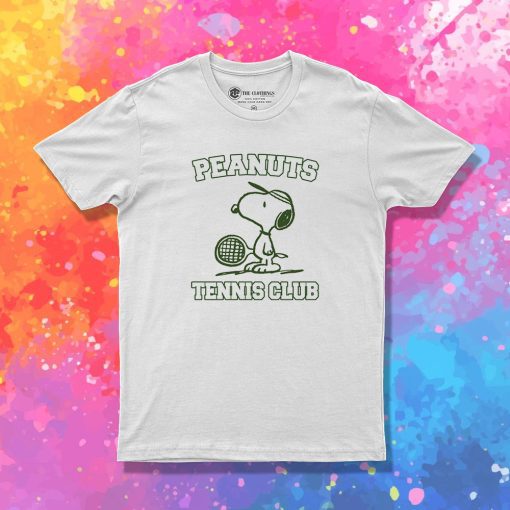 Snoopy Tennis Club T Shirt