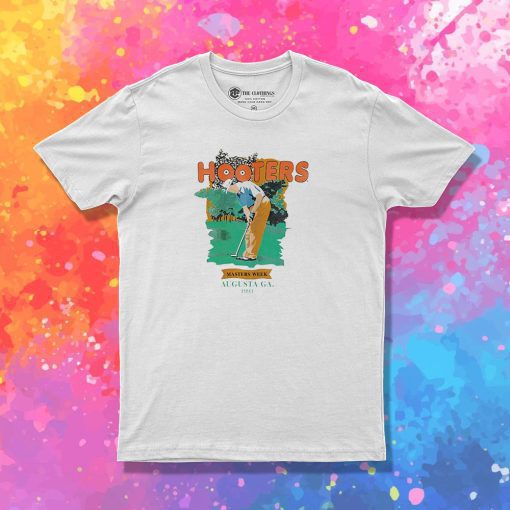 Vintage 1993 Hooters Masters Week Hooters Golf T Shirt