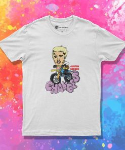 Vintage Justin Bieber Changes Riding Motorcycle T Shirt