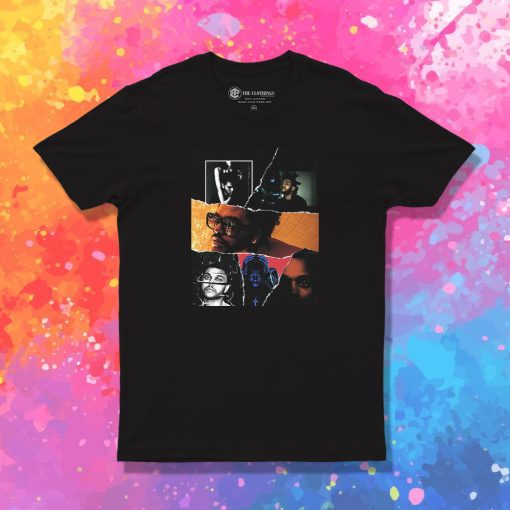 Vintage The Weeknd Album Collage T Shirt