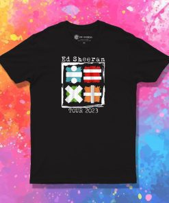2023 Ed Sheeran Mathematics America Tour T Shirt