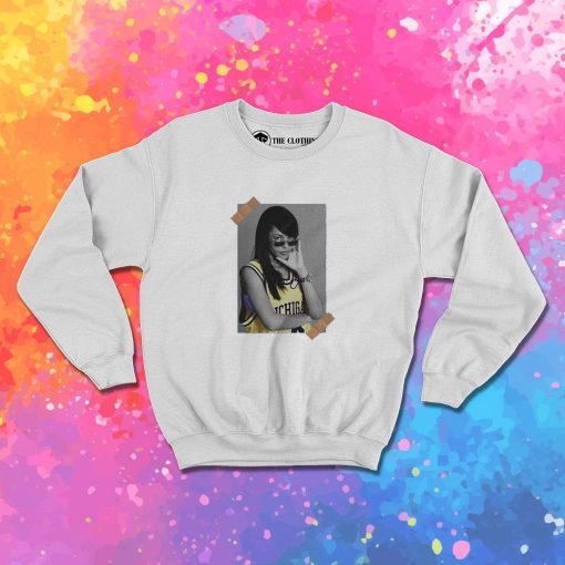 Aaliyah Wearing Michigan Wolverines Shirtmichigan Sweatshirt 1.jpeg