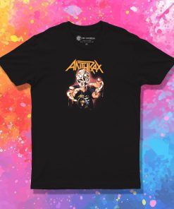 Anthrax Bloody Hands Not Man Zombie T Shirt