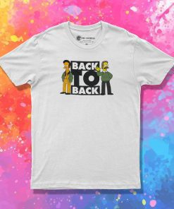 Back To Back Records Simpsons T Shirt