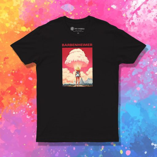 Barbie X Oppenheimer 2023 Movie T Shirt