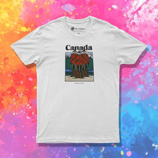 Canada Mounties Hamilton Ontario Canadian T Shirt