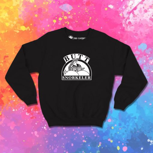 Funny Butt Snorkeler Sweatshirt