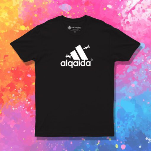 Al Qaeda Adidas Planes Logo T Shirt