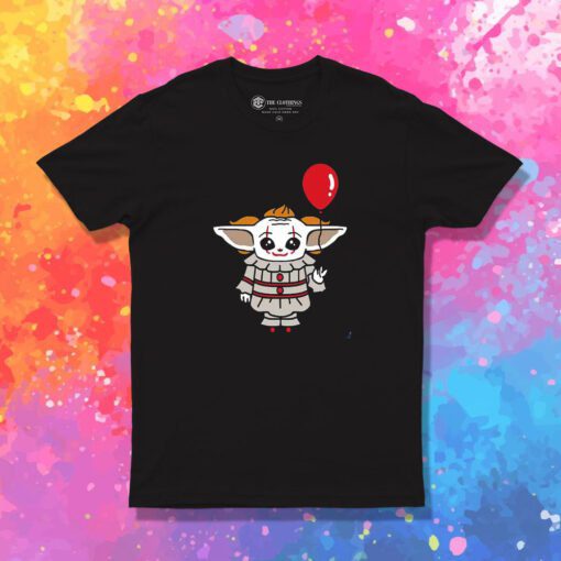 Baby Yoda Cosplay Pennywise T Shirt