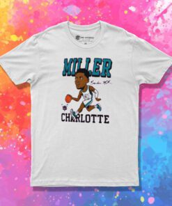 Brandon Miller Charlotte Hornets Homage Caricature Tri Blend T Shirt